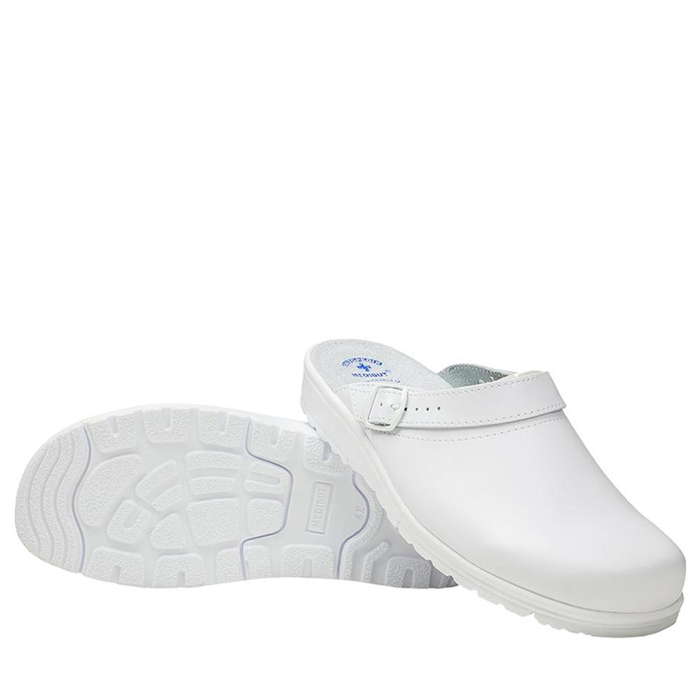 MEDIBUT BMKLAPASUNI W White - Тапки робочі білі