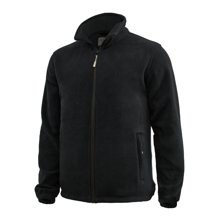 ArtMas Zen Fleece Black Jacket - Утеплена флісова кофта