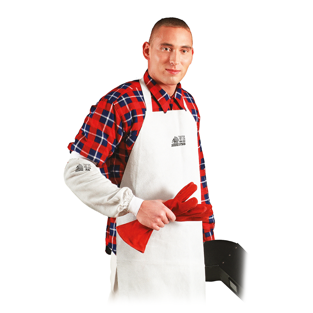 REIS Leather Protective Welders Apron FSB JS UNI - Захисний фартух для зварювальників