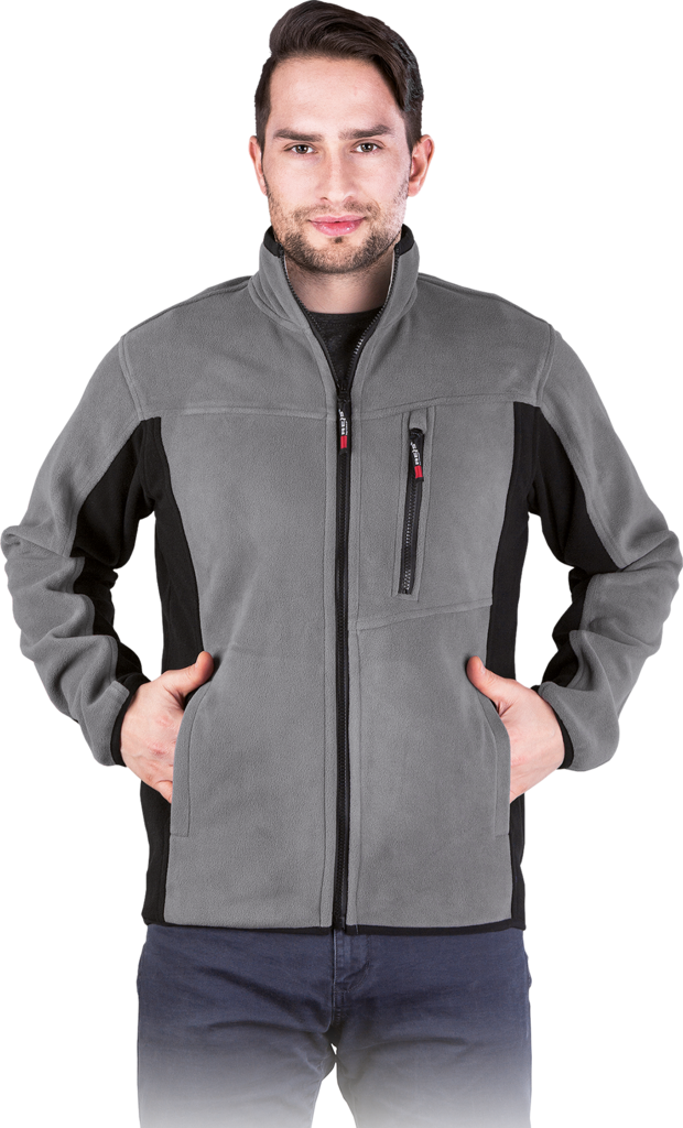 REIS POLAR-TWIN SB Jacket - Робоча флісова кофта сіро-чорна