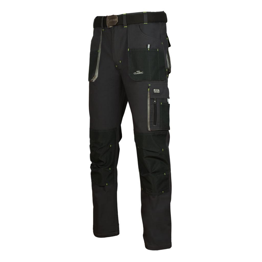 ArtMas Classic Grey Trousers - Робочі та штани Сірі (Графіт)