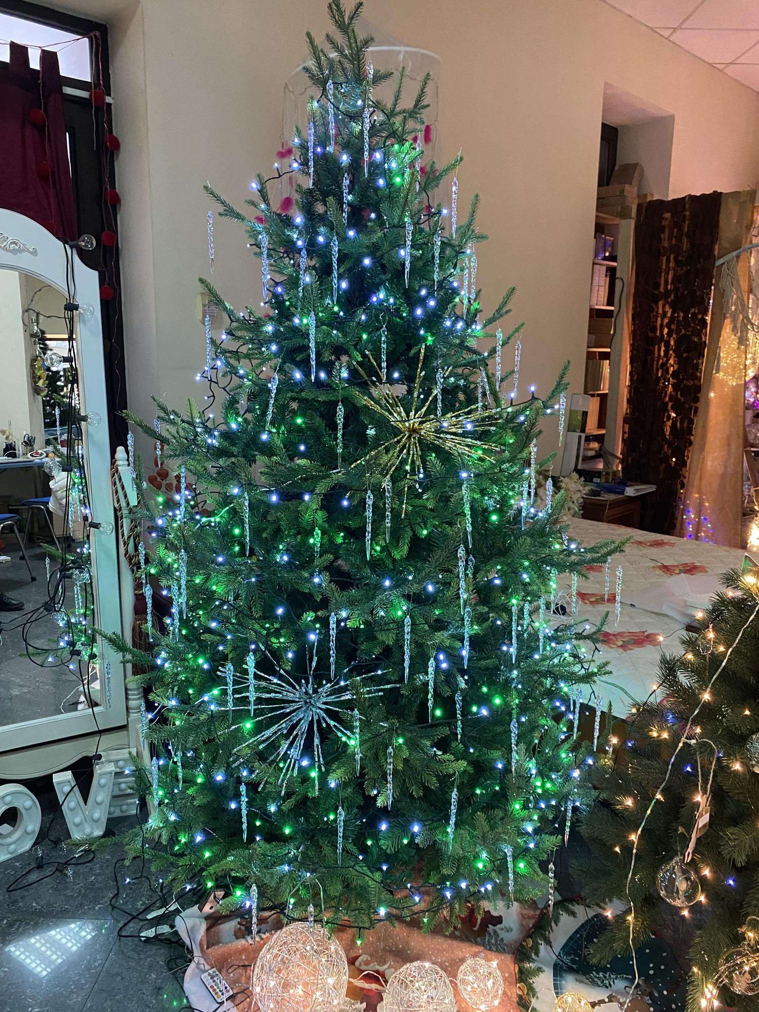 Гирлянда-ланцюжок 16 метрів RGB