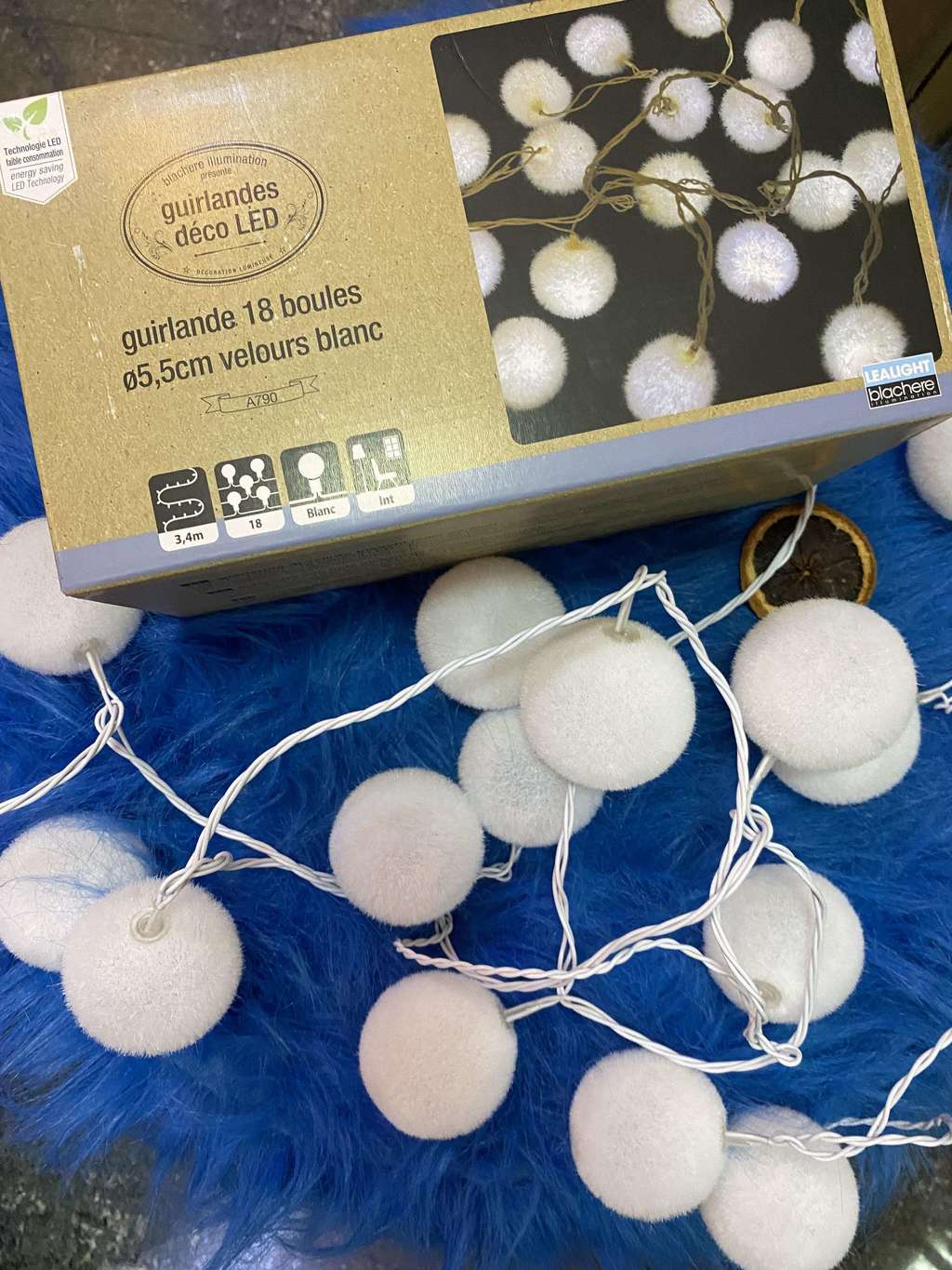 Гирлянда "Сніжки"