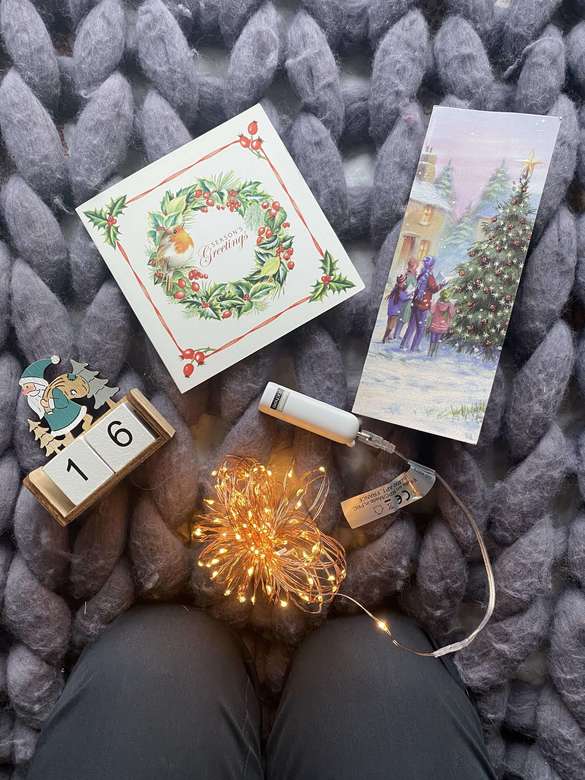 Мобільна мікролед гірлянда, з power bank