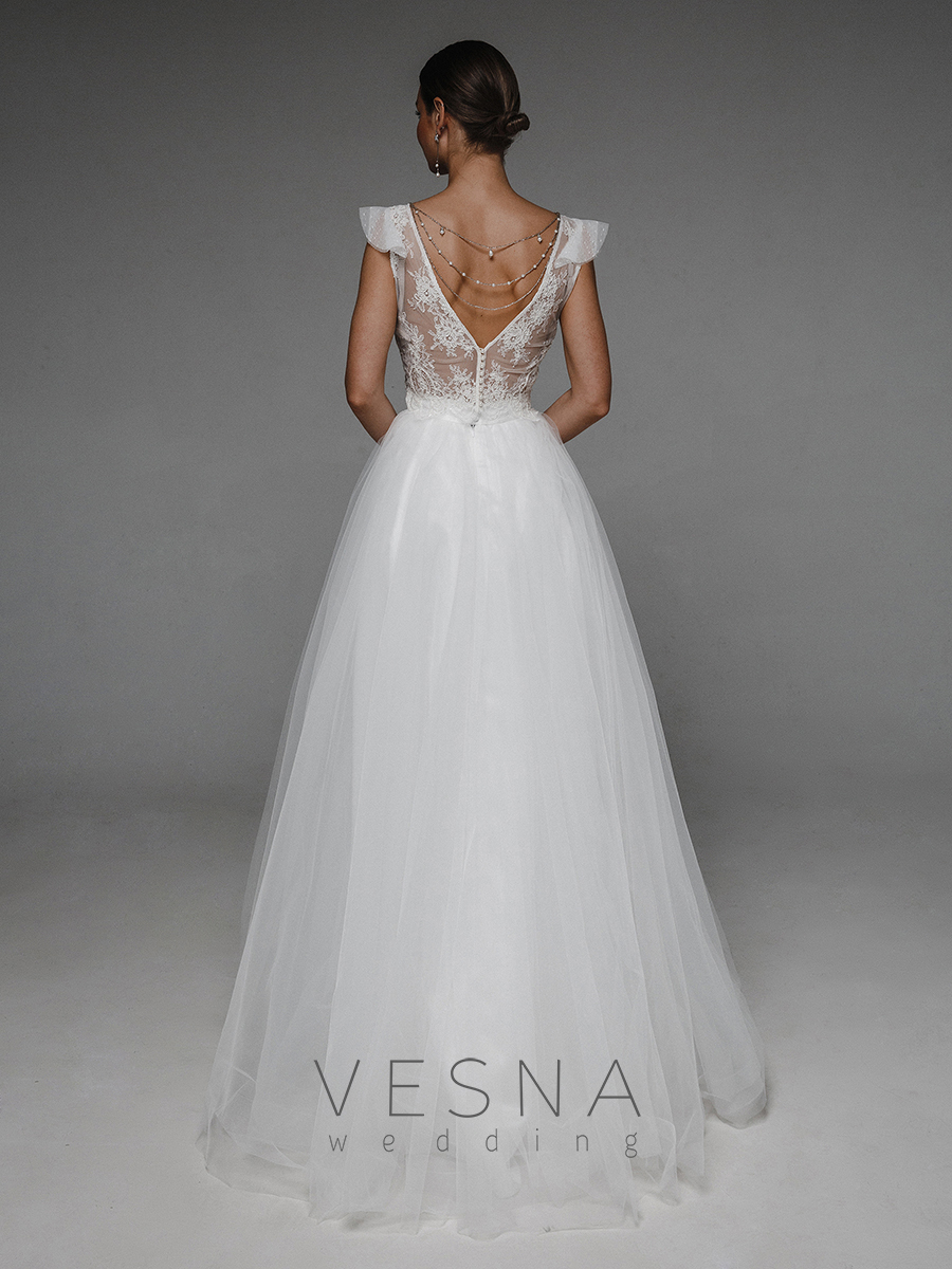 Melania hotsell wedding gown