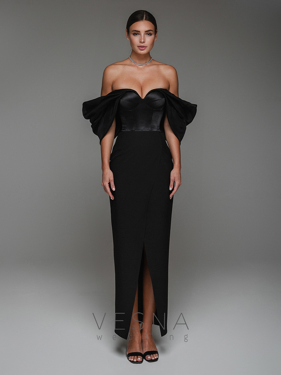 Evening dress Brigid Noir