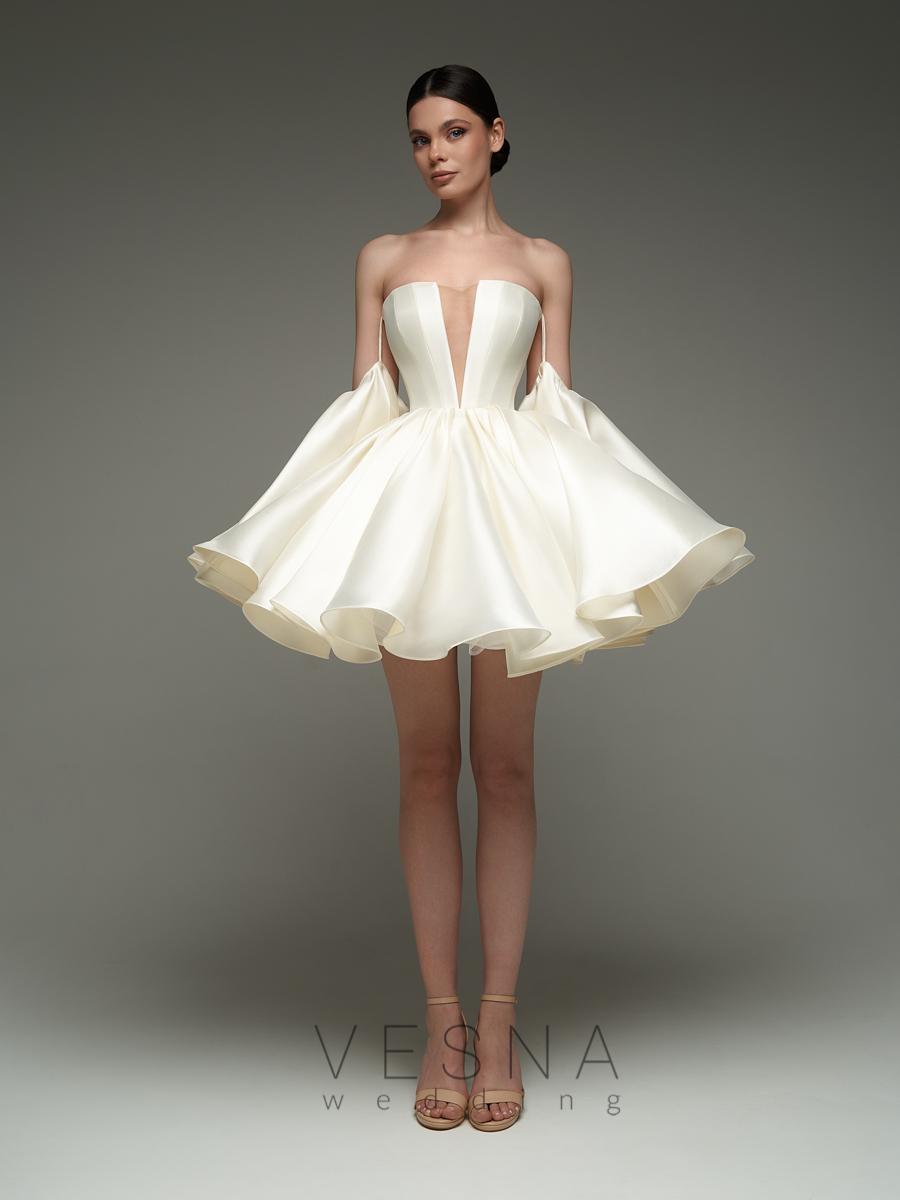 Evening dress Valeri Tilda cream