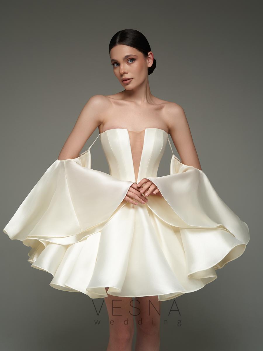 Evening dress Valeri Tilda cream