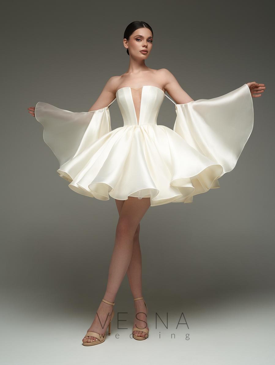 Evening dress Valeri Tilda cream