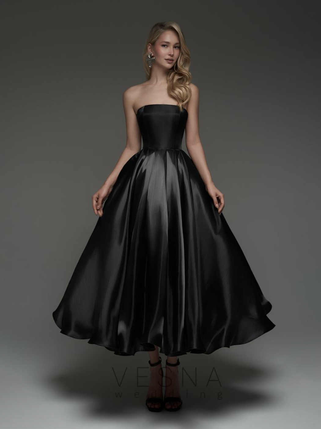 Evening dress Greys Blek