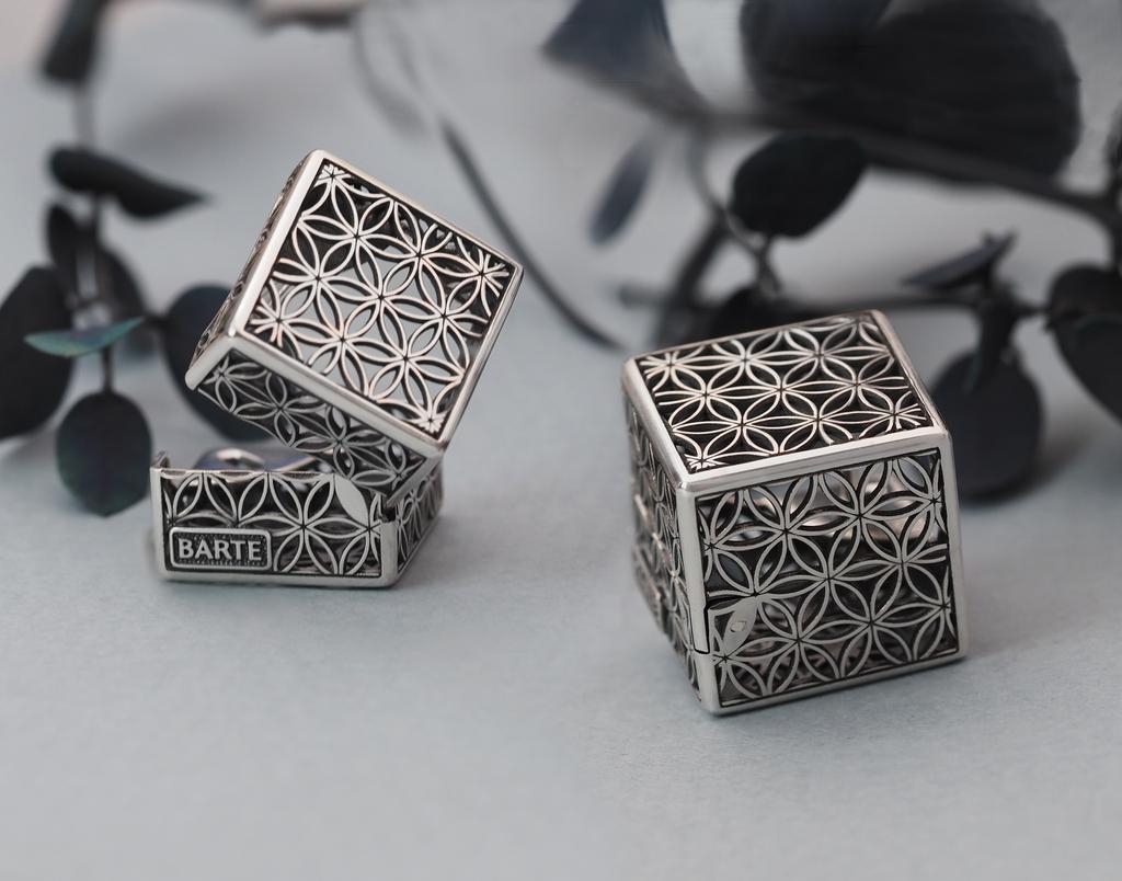 Серьги "Гексаэдр"
