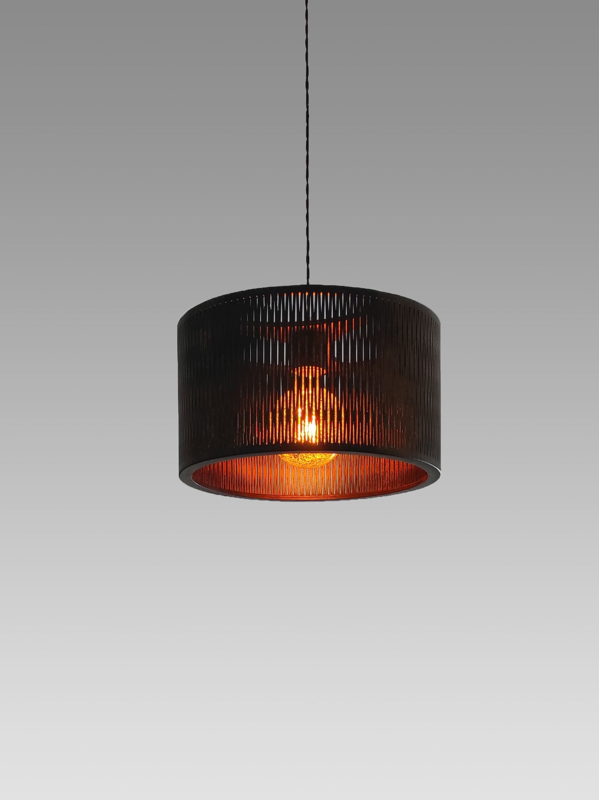 Подвесной светильник из фанеры в стиле лофт, Ossining 1