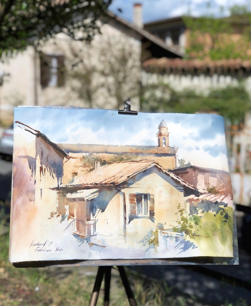 Painting “Sunny day in Italy ”