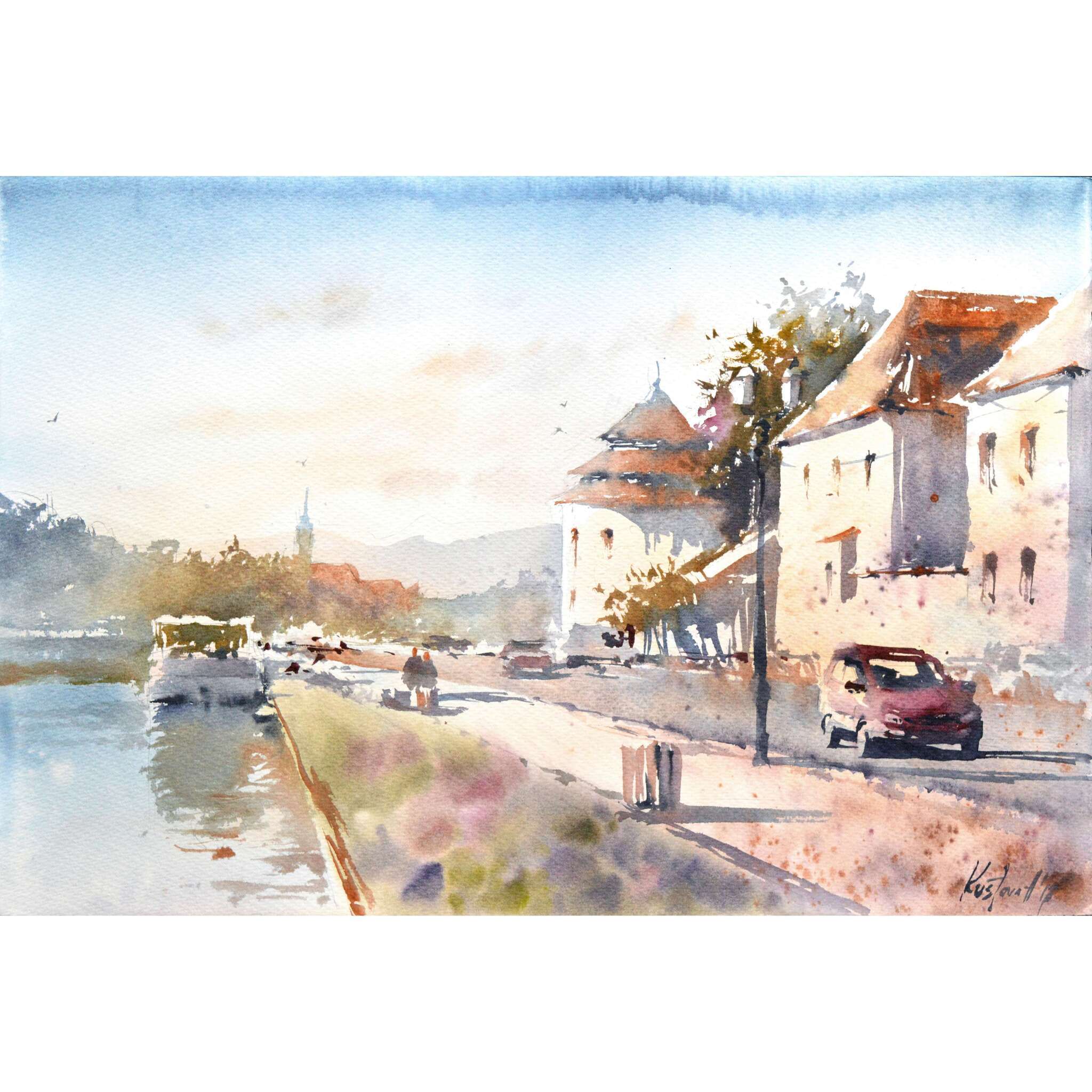 Painting “Embankment“