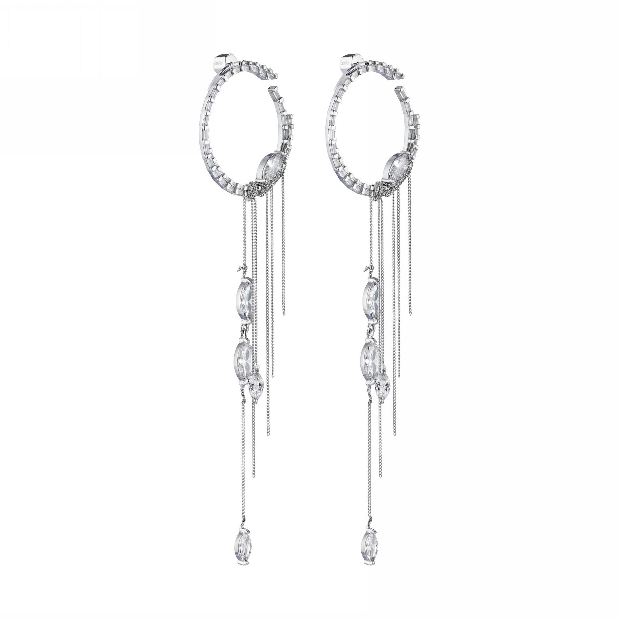 СЕРЬГИ CAVIAR JEWELLERY