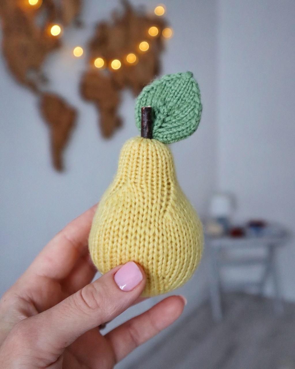 МК по вязанию груши, #knit_pear купить в интернет-магазине