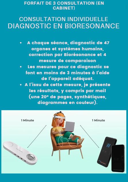 DIAGNOSTIC EN BIORESONANCE X 3
