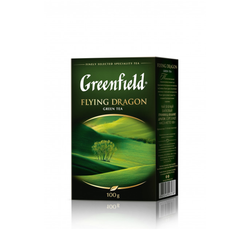 Green tea leafs Greenfield Flying Dragon 100g