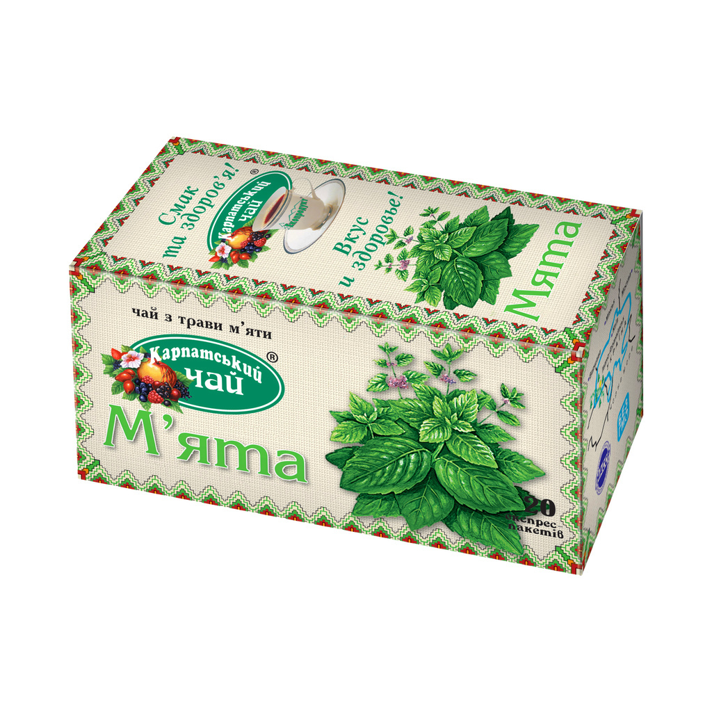 Чай Карпатський М'ята, 1,35 г*20 шт