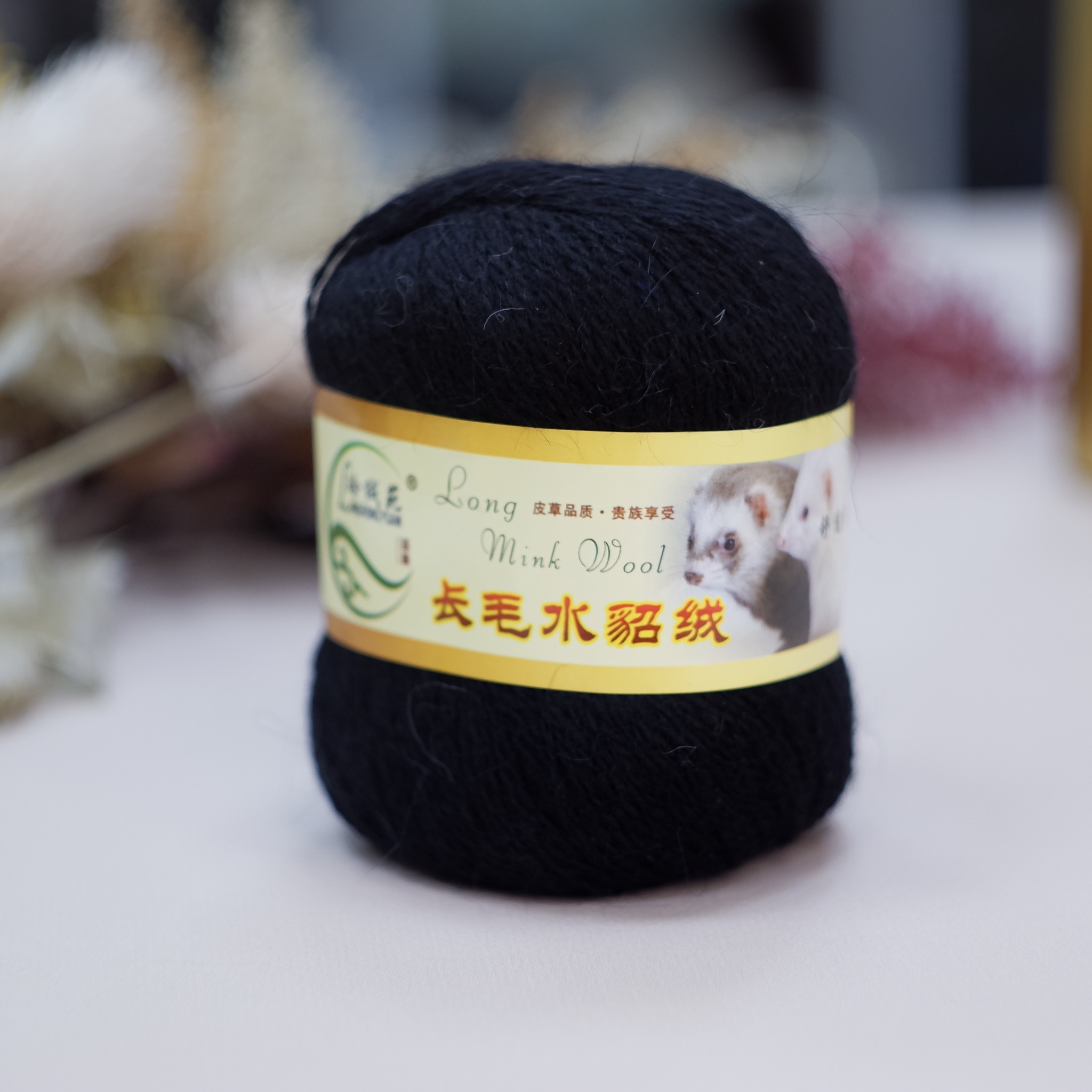 Mink wool пух норки