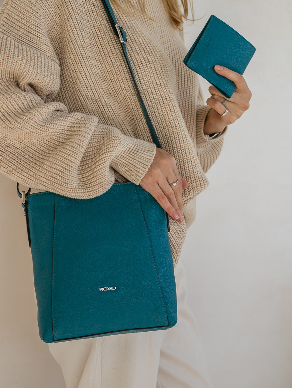 Сумка Picard жіноча темна бірюза