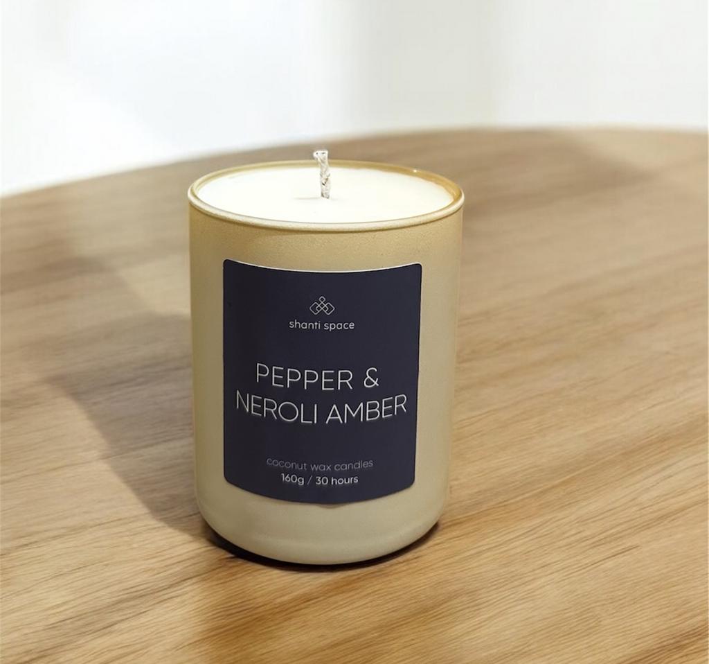 PEPPER & NEROLI AMBER 160gr