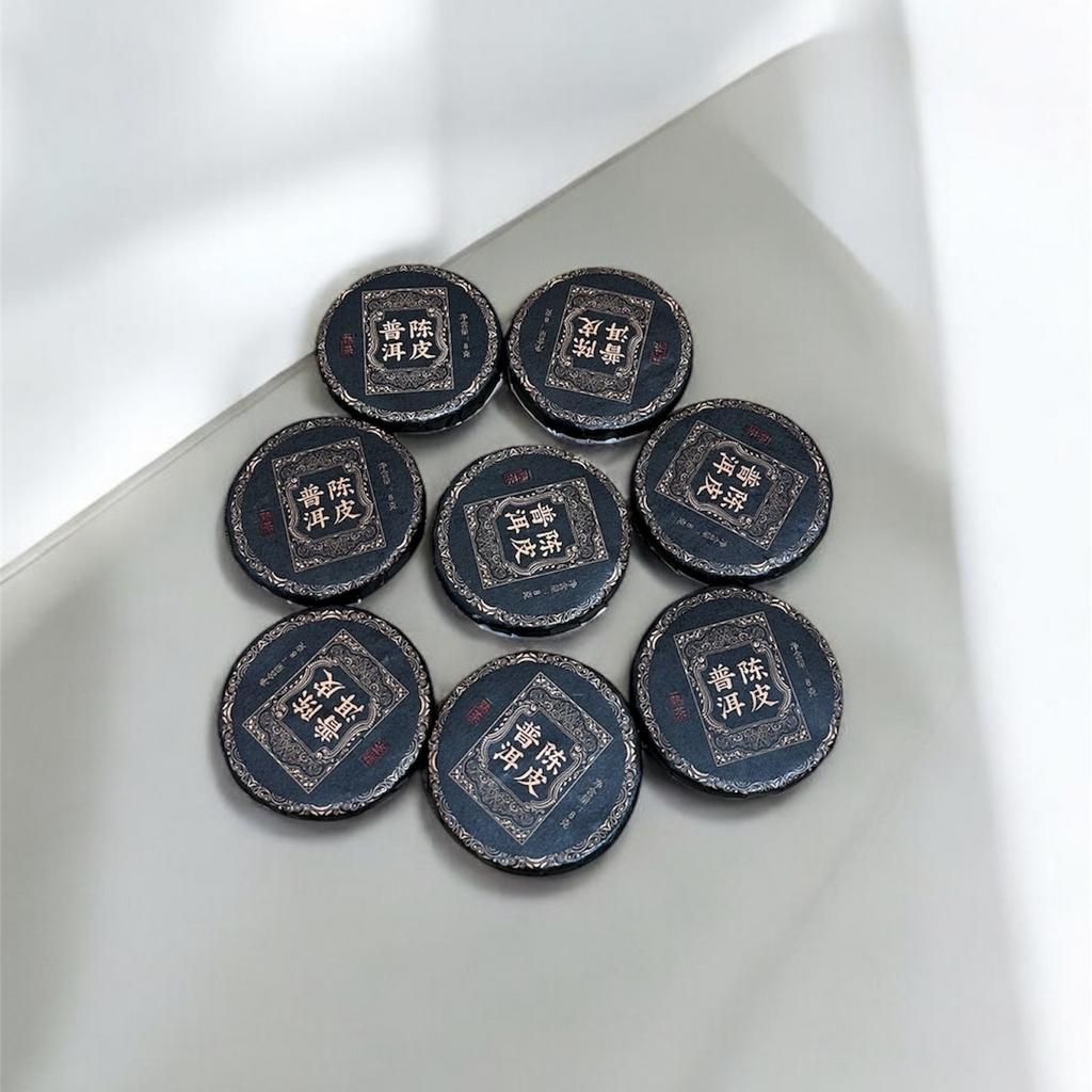 Шу Пуэр Мини Точа с кожурой мандарина