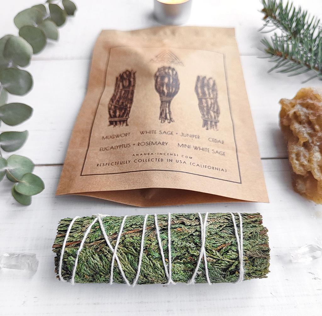 Кедр. Скрутка для окуривания