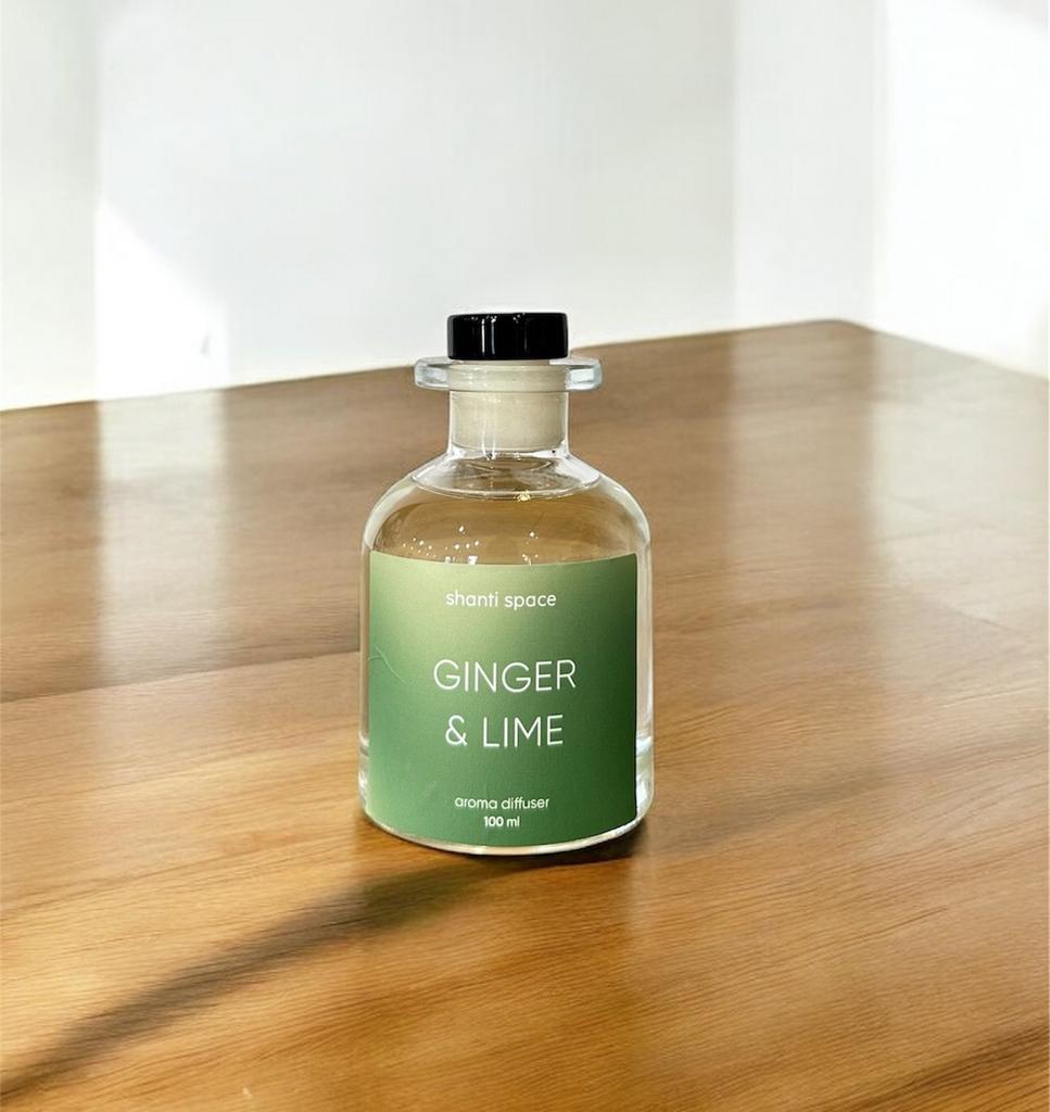 Ginger Lime в стеклянной колбе