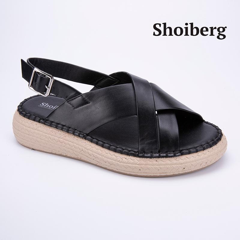 Сандалии женские черные Shoiberg