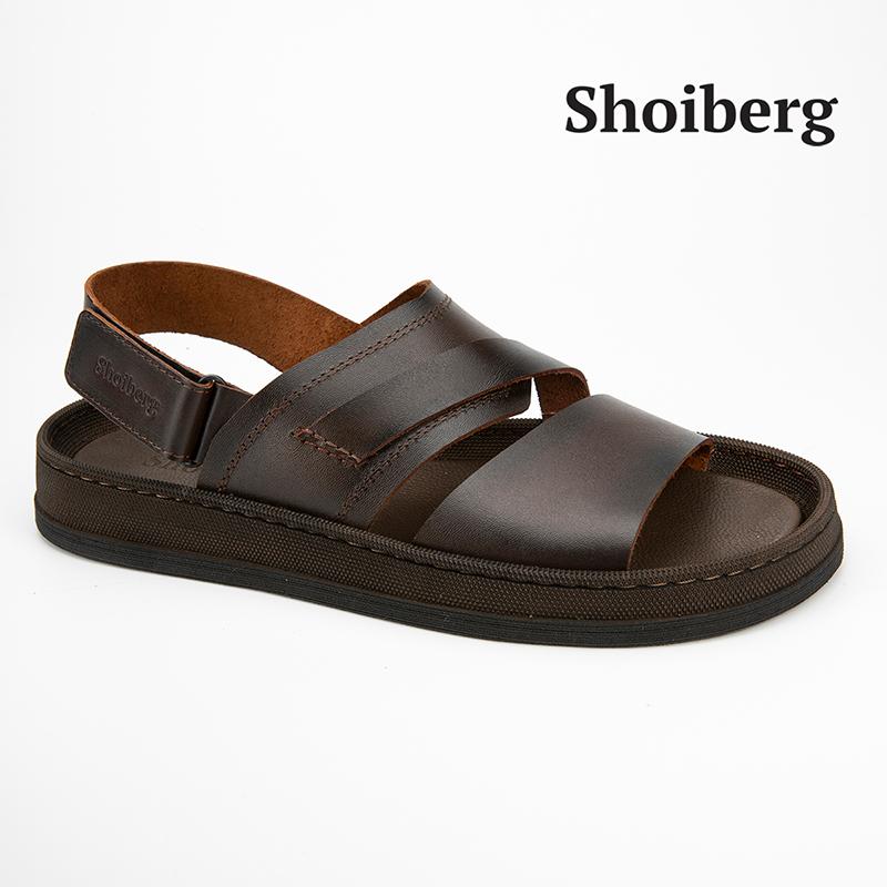 Сандалии мужские коричневые Shoiberg