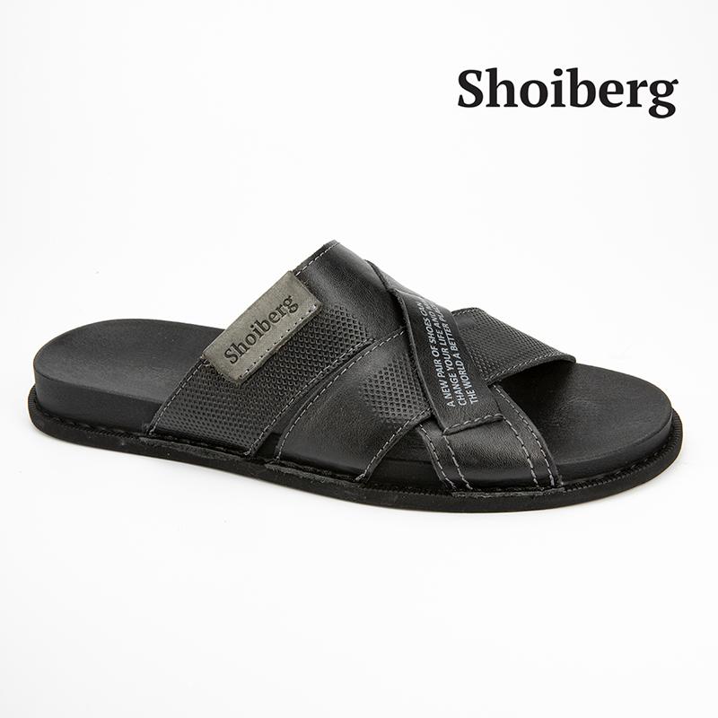 Сабо мужские черные Shoiberg