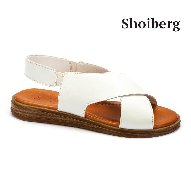 Сандалии женские белые Shoiberg
