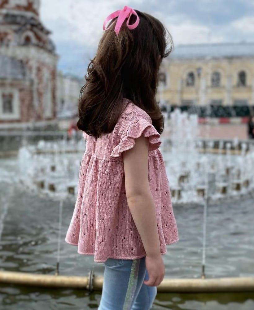 Описание - Блузка/платье "Holey blouse"