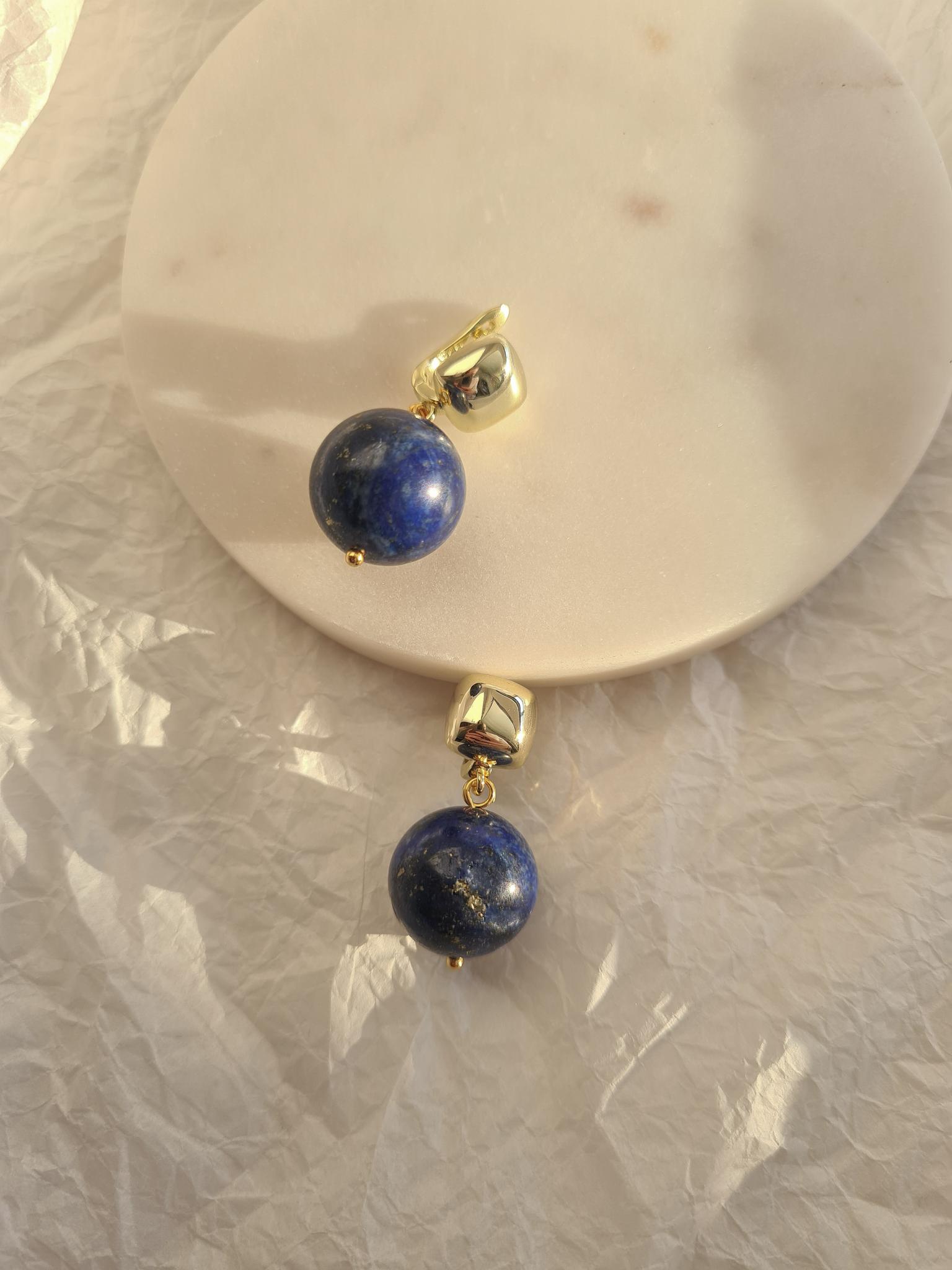 Серьги Lazurite