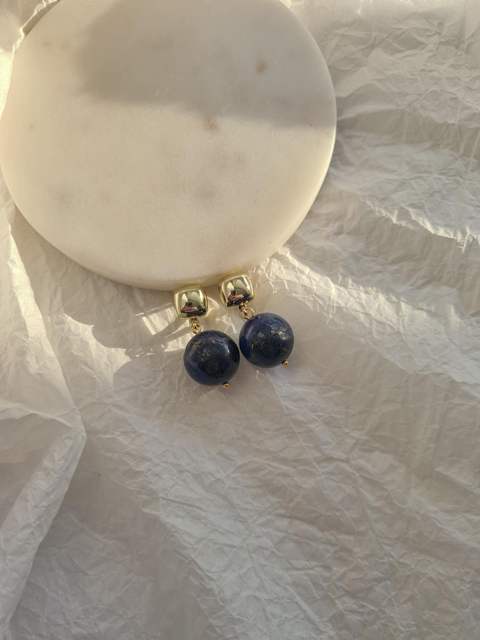 Серьги Lazurite