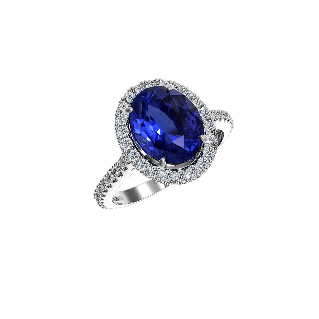 Каблучка Shine blue