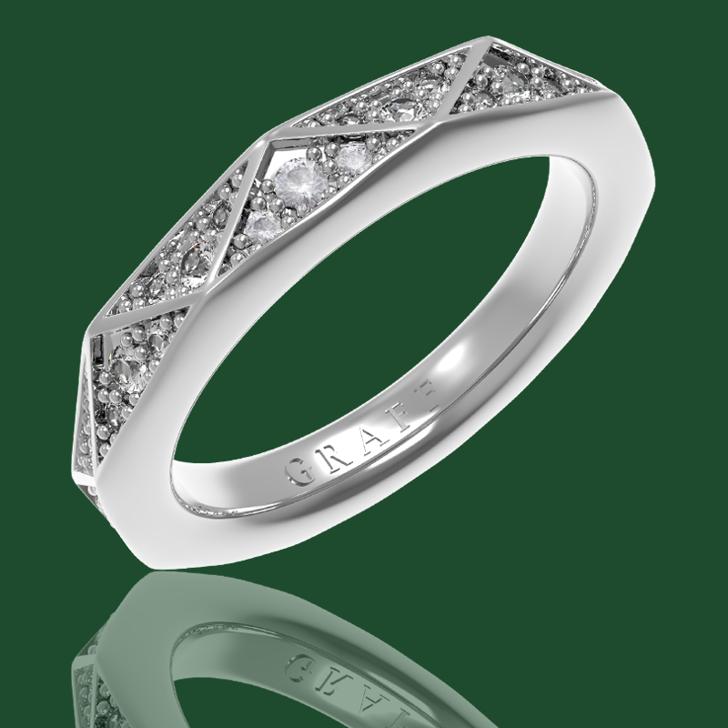 Каблучка Diamond wave