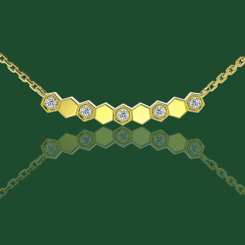 Кольє Shine of honey sweetness