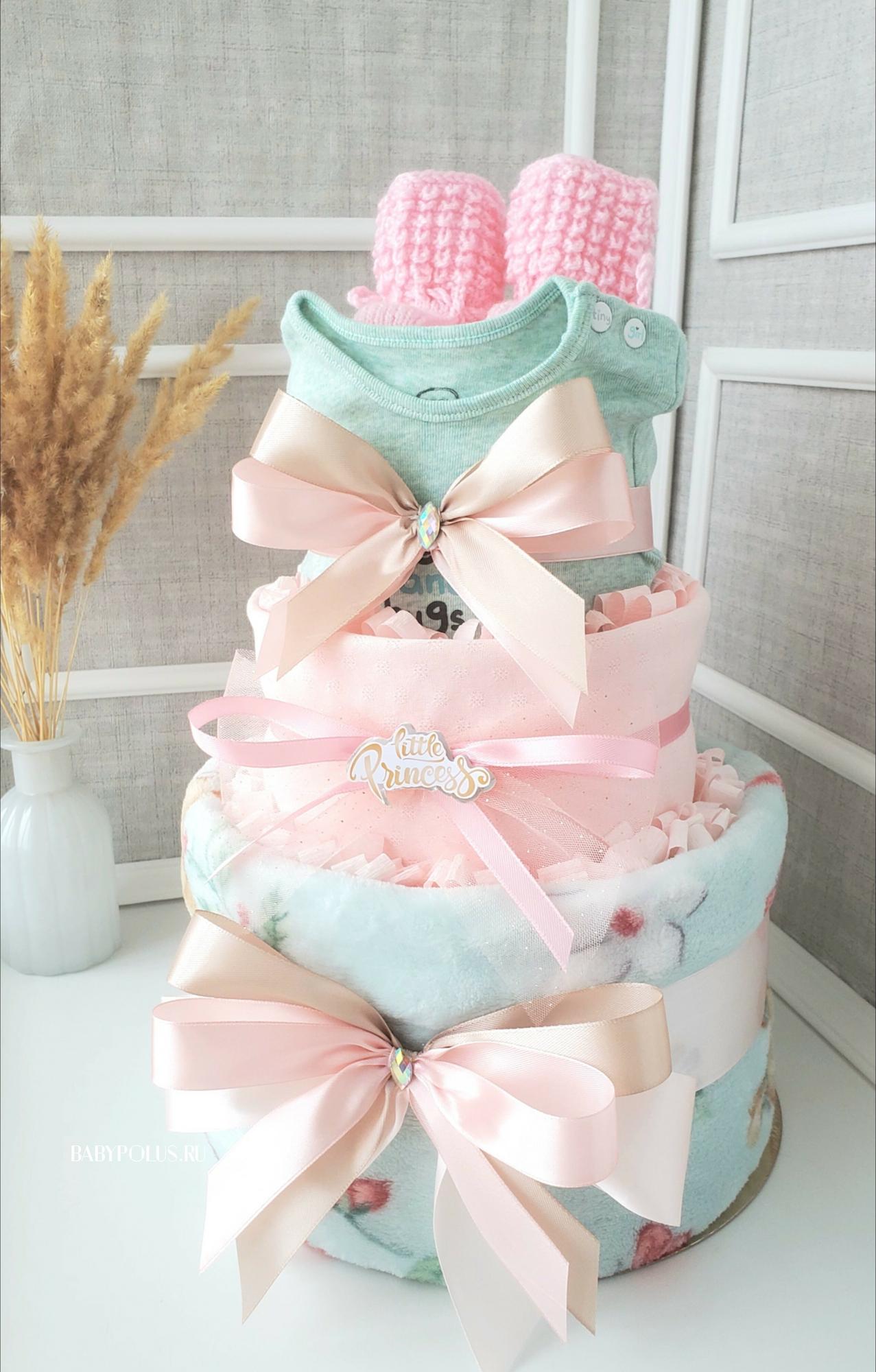 *Торт из памперсов* подарки для новорожденных де | ВКонтакте