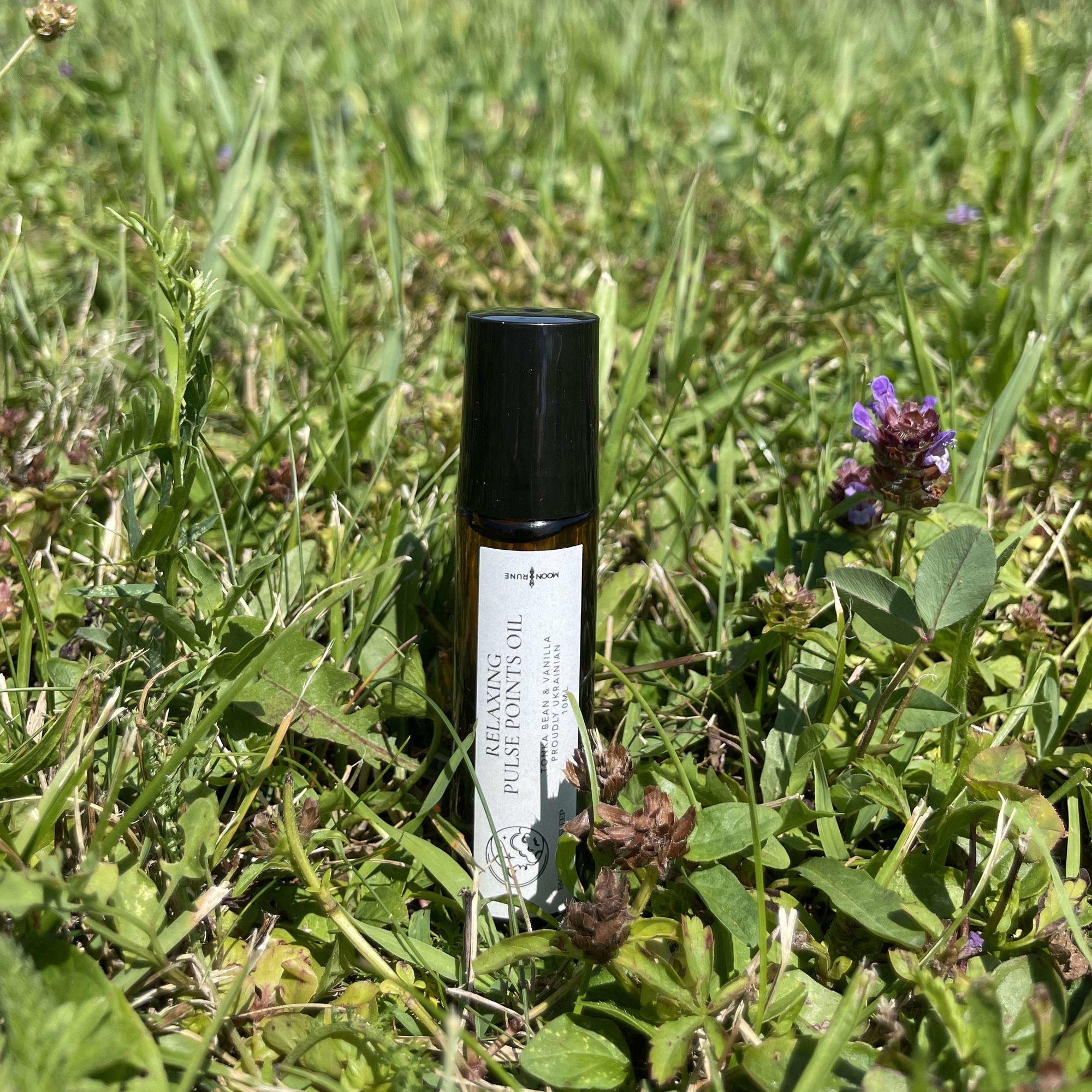 Relaxing Pulse Points Oil with Tonka Beans