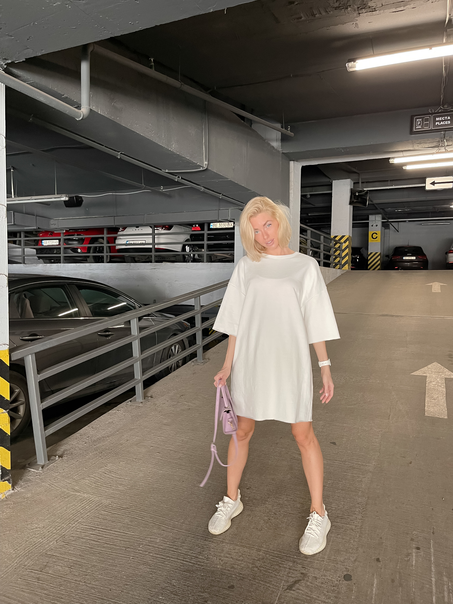 Сукня oversize із бавовни