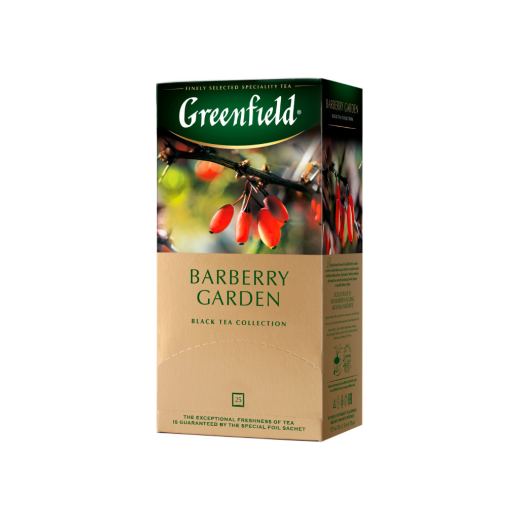 Black tea Greenfield Barberry Garden 25 pack