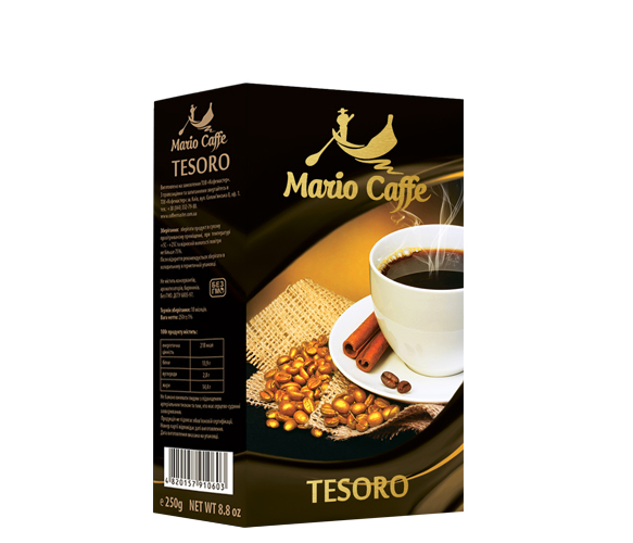 Coffee Mario Caffe Tesoro 250g ground