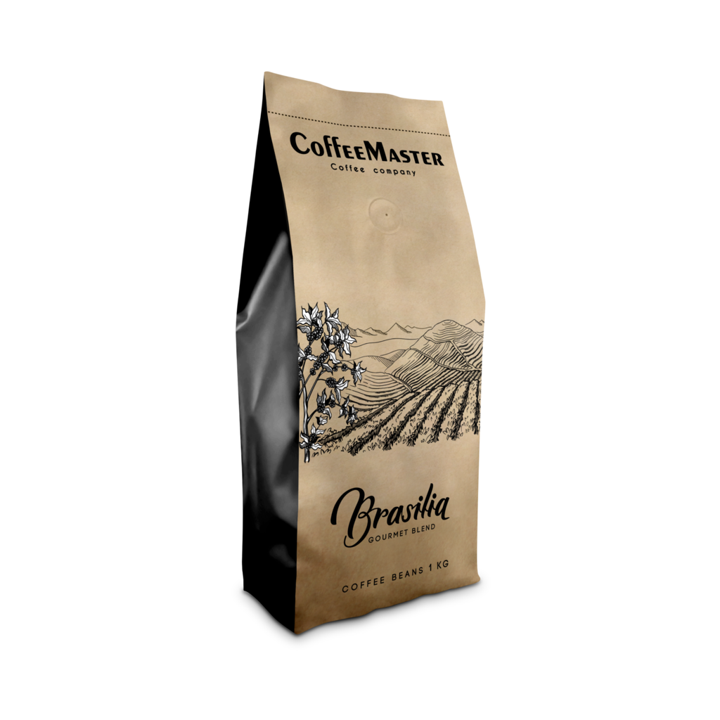 Coffee Brasilia Gourmet Blend 1kg beans