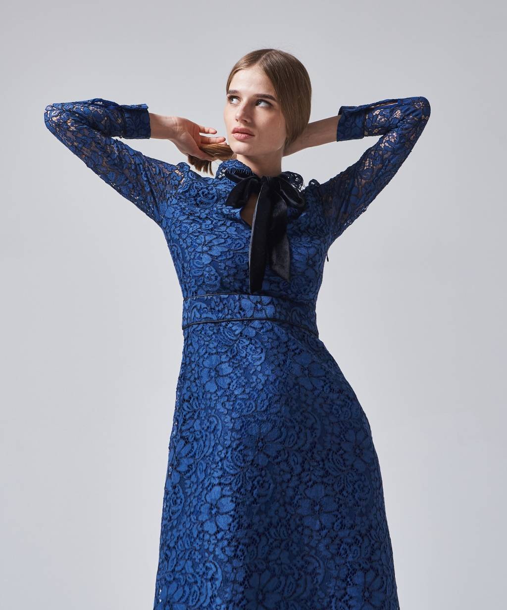 Кружево: Голубое платье свадбу - купить по выгодной цене в интернет-магазине | AliExpress