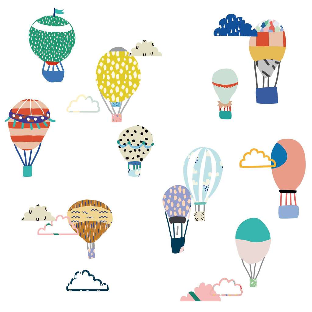 Стикер Montgolfieres