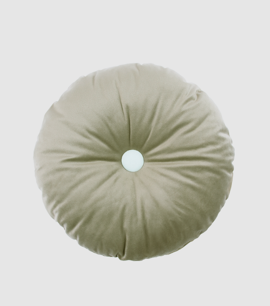 Декоративная подушка Eco-velvet Olive Green