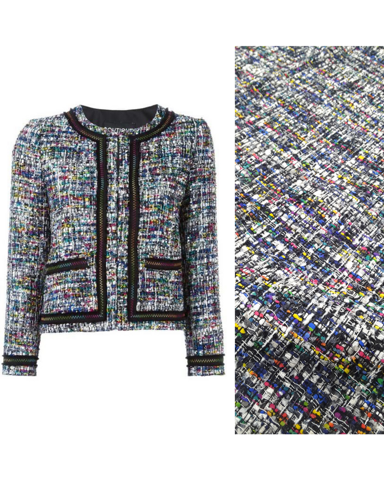 2,5м; 3,9м Твид шерстяной с хлопком и вискозой Miss0ni multicolor