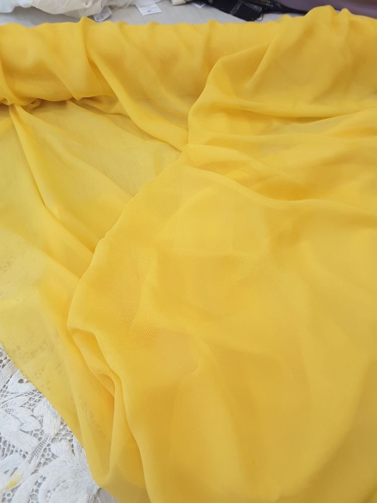 Эксклюзивный шифон-жоржет шелковый с жаккардовым плетением "клетка" V@lentino